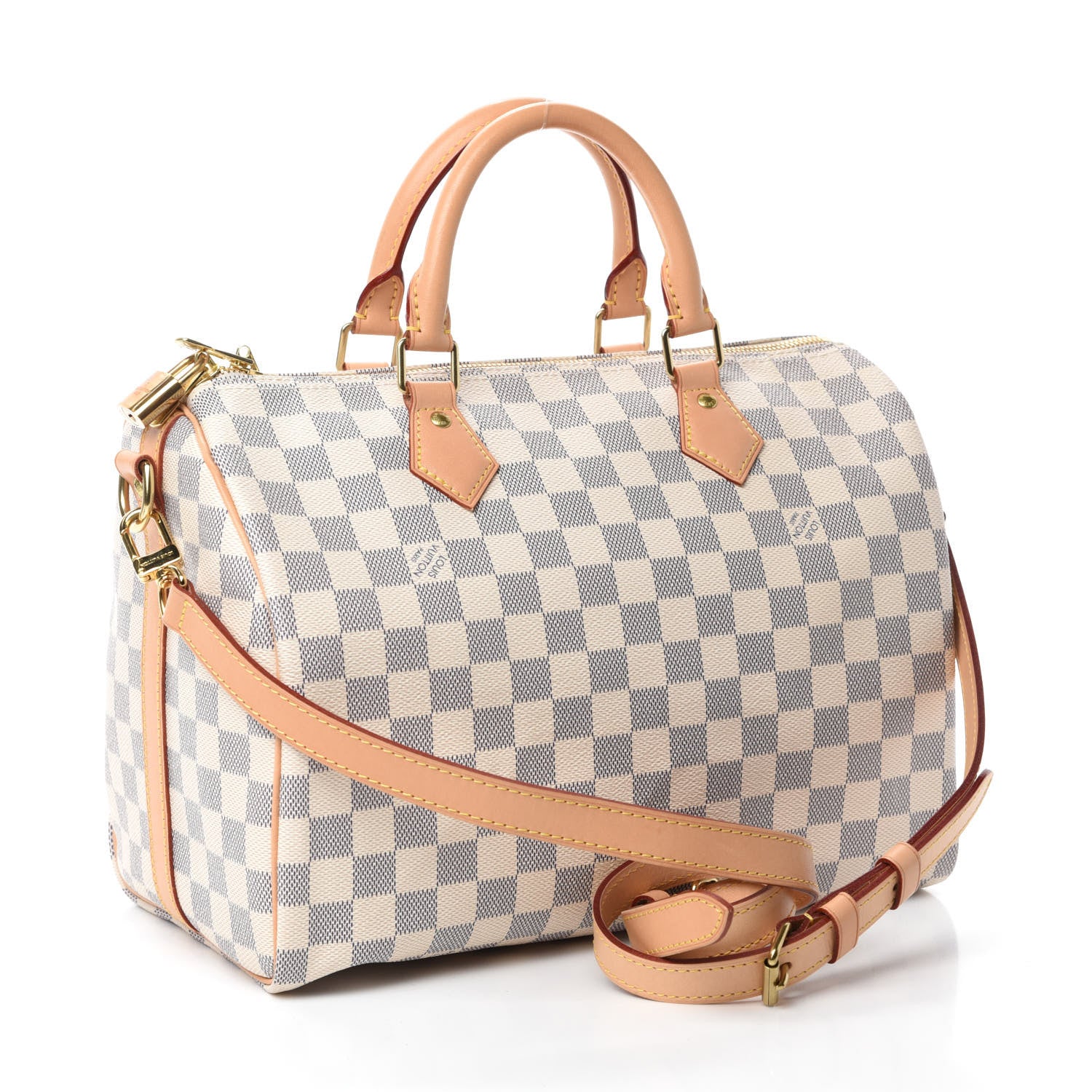 Louis Vuitton Damier Azur Speedy Bandouliere 30 3 of 11