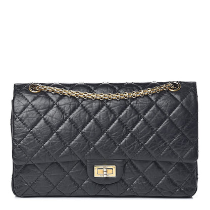 Chanel Aged Calfskin Quilted 2.55 Reissue 226 Flap Black 1 of 16