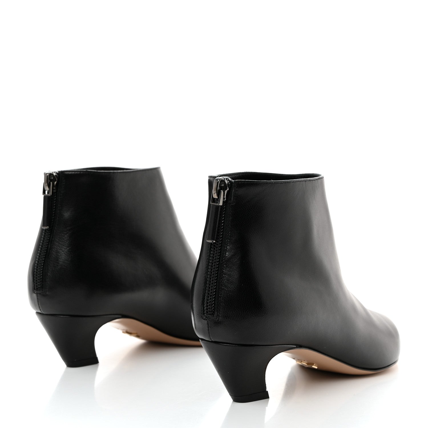 Christian Dior Lambskin I-Dior Ankle Boots 36 Black 4 of 9