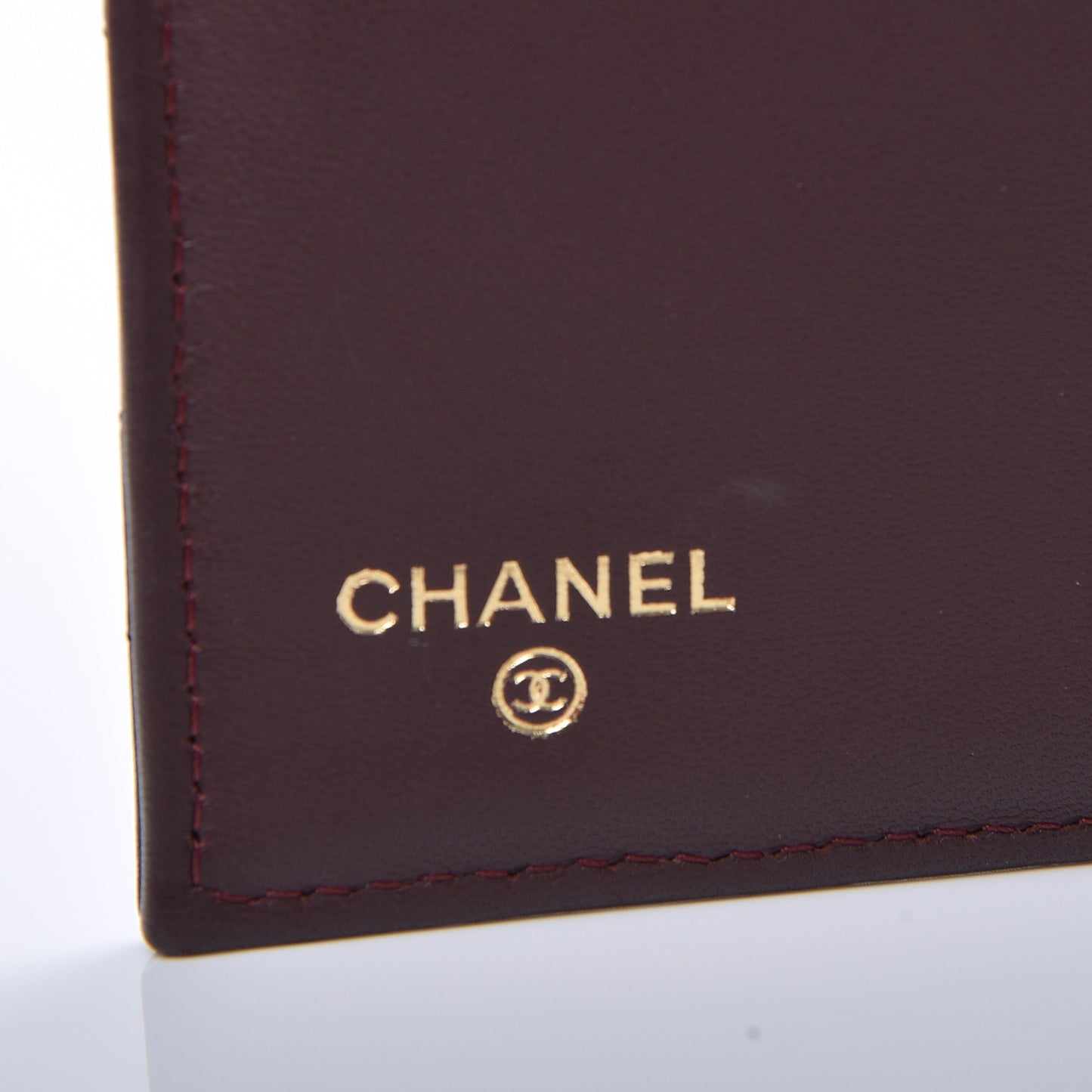 Lambskin Quilted Large Flap Wallet Black