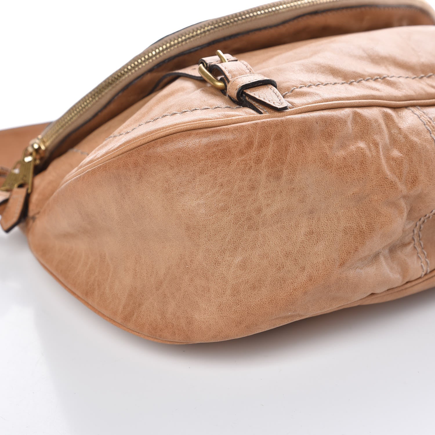 Alexander McQueen Calfskin Faithful Medium Tote Tan 9 of 11