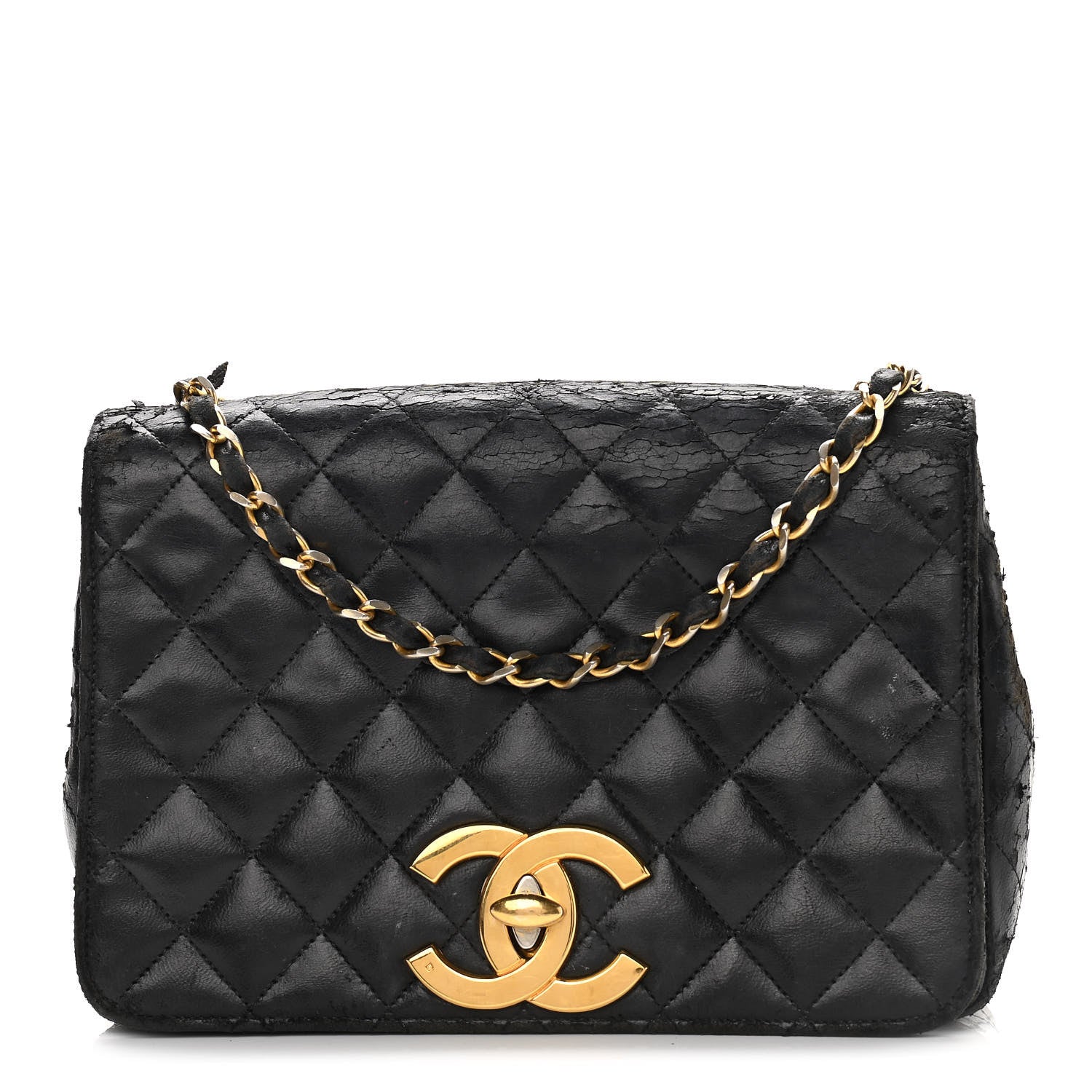 Chanel Lambskin Quilted Small Single Flap Black 1 of 26