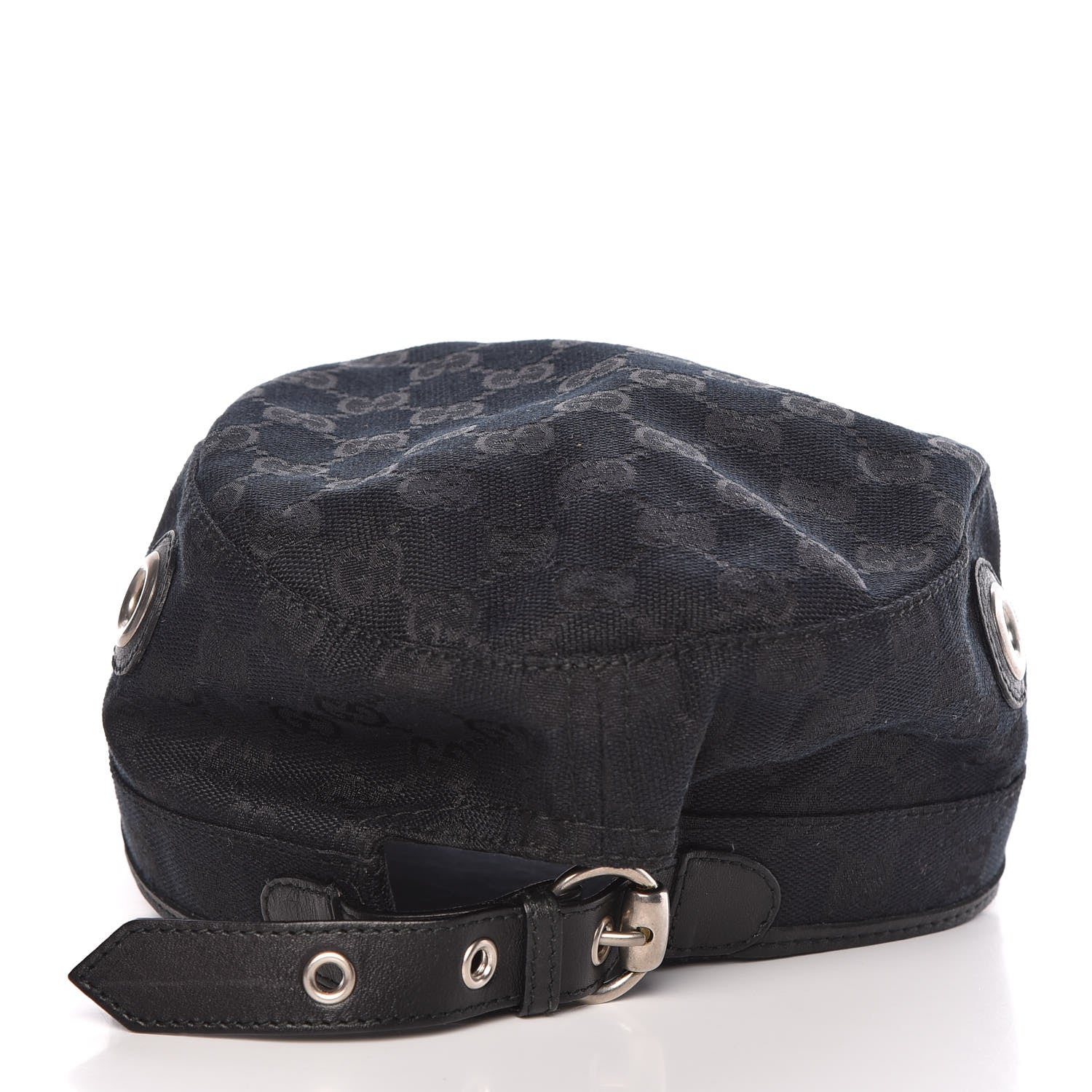 Gucci Monogram Cap Hat XL Black 4 of 8