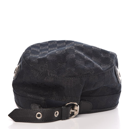 Gucci Monogram Cap Hat XL Black 4 of 8