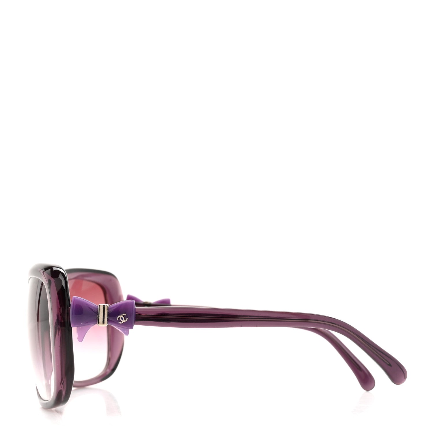 Chanel Acetate CC Bow Sunglasses 5171 Purple 1645900 – FASHIONPHILE