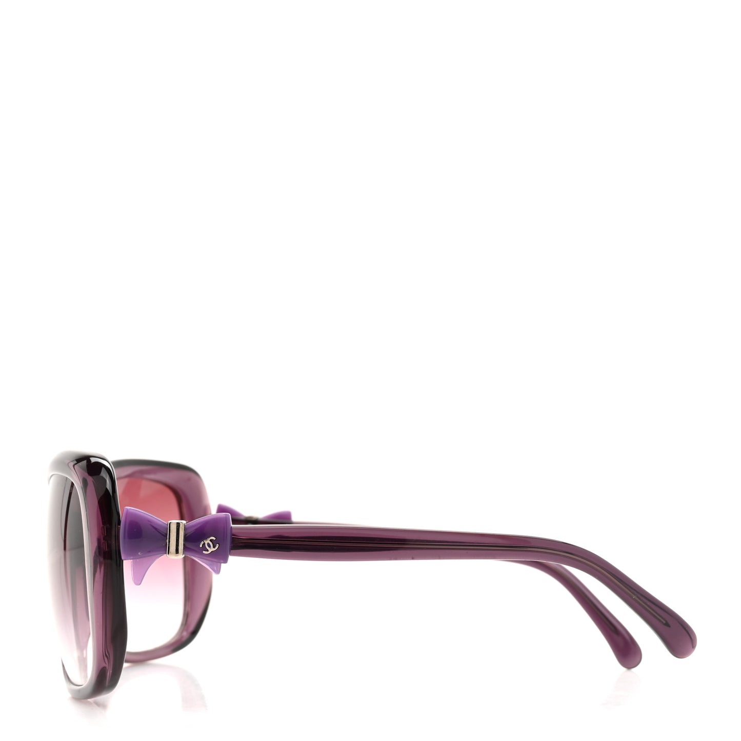 Acetate CC Bow Sunglasses 5171 Purple