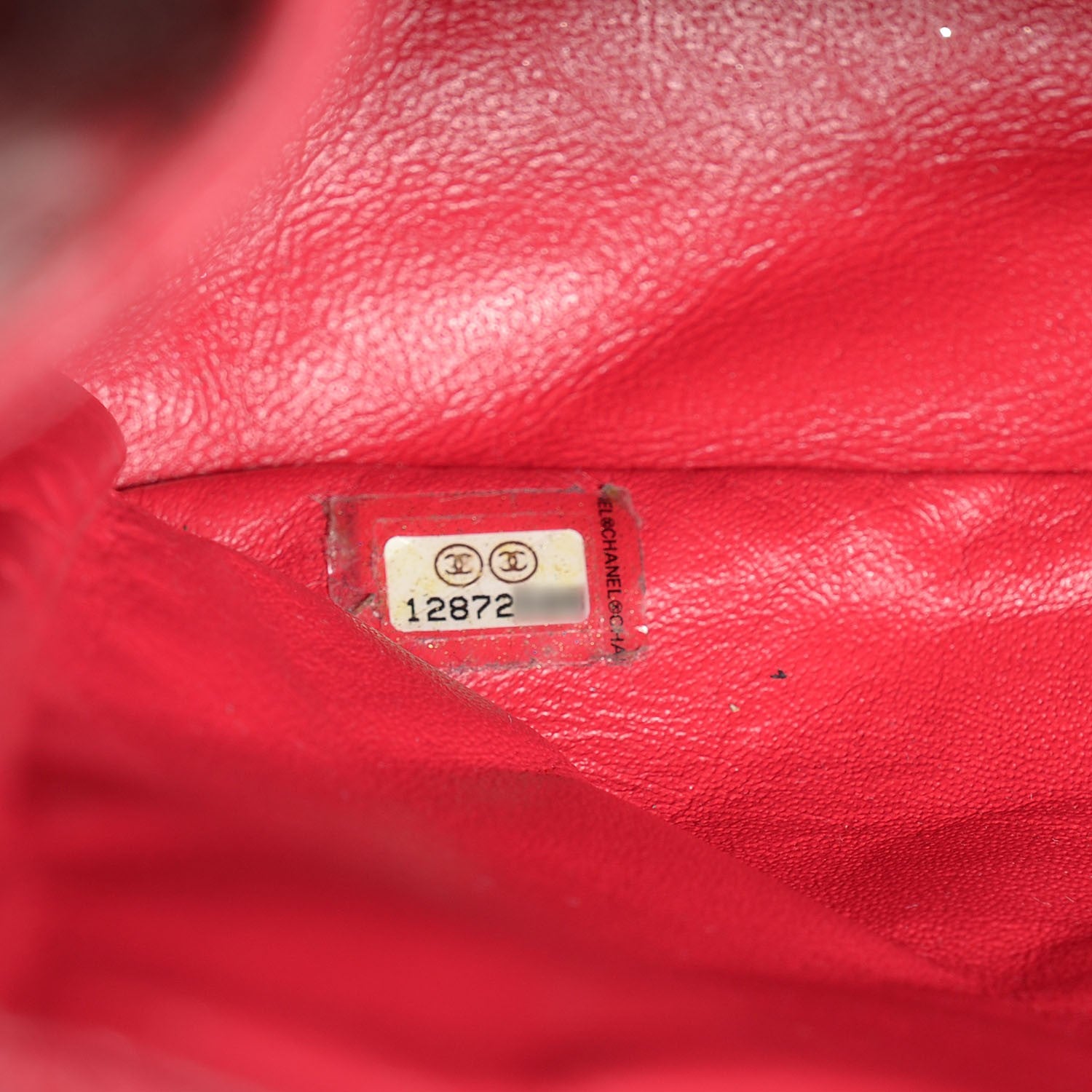 Chanel Washed Caviar Maxi Single Flap Fuchsia 8 of 9