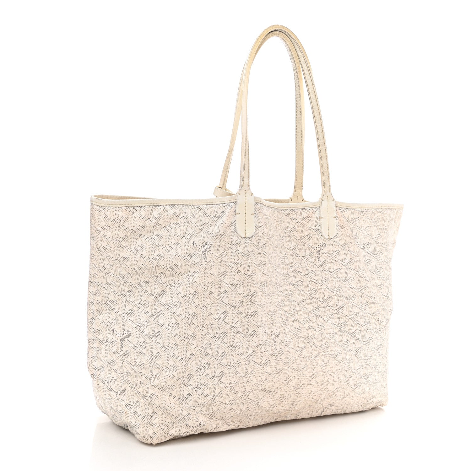 Goyard Goyardine Saint Louis PM White 3 of 12