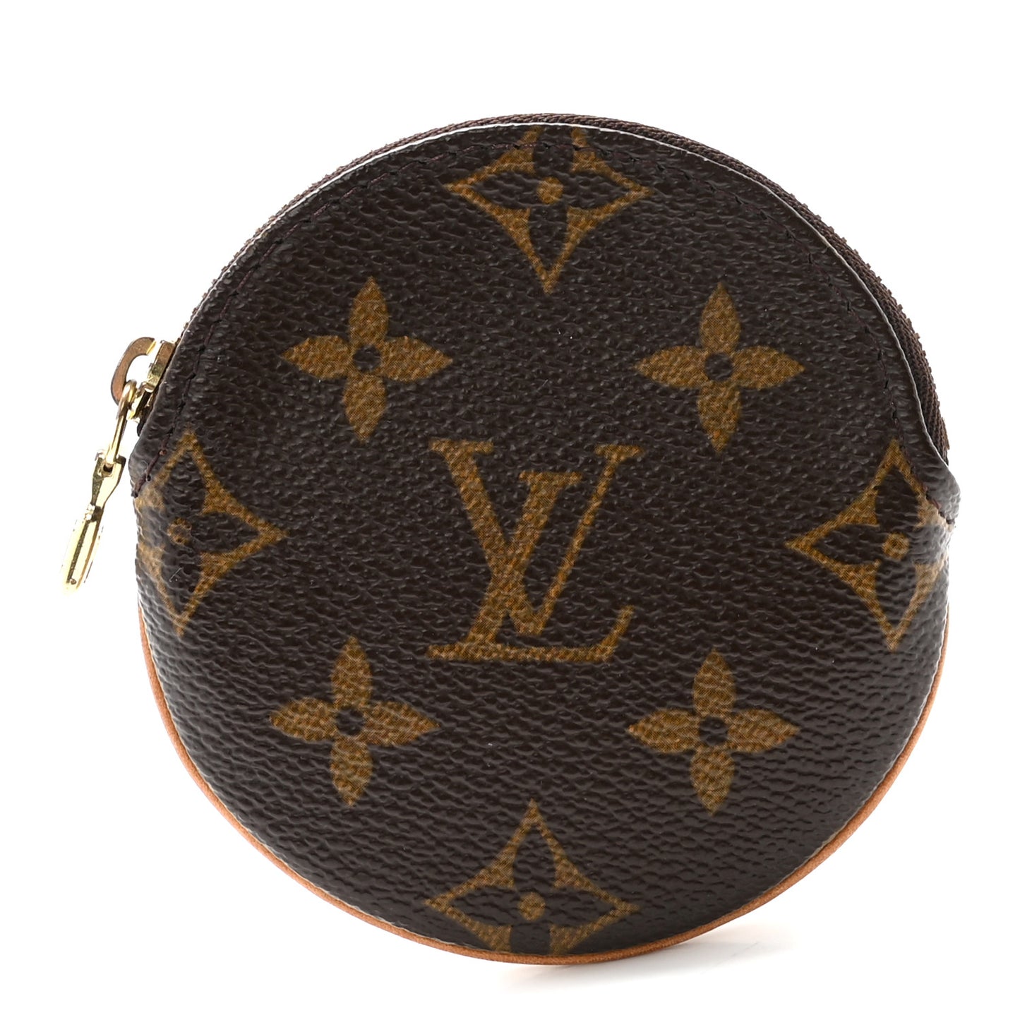 Monogram Round Coin Purse