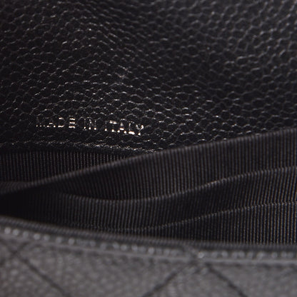 Chanel Caviar Quilted Travel Wallet Black 11 of 15
