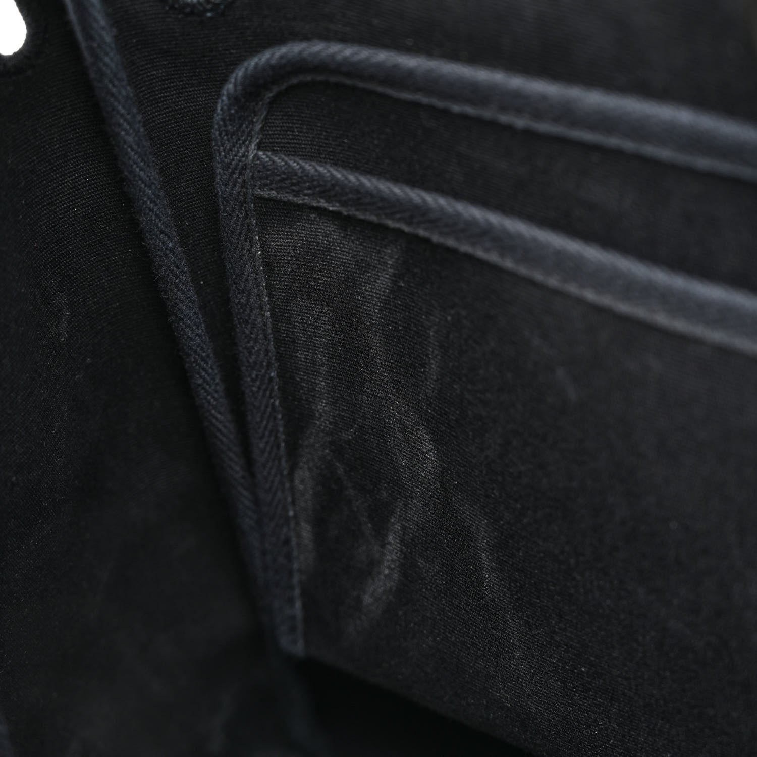 Hermes Toile Vache Calfskin Herbag 30 PM Ficelle Black 8 of 18