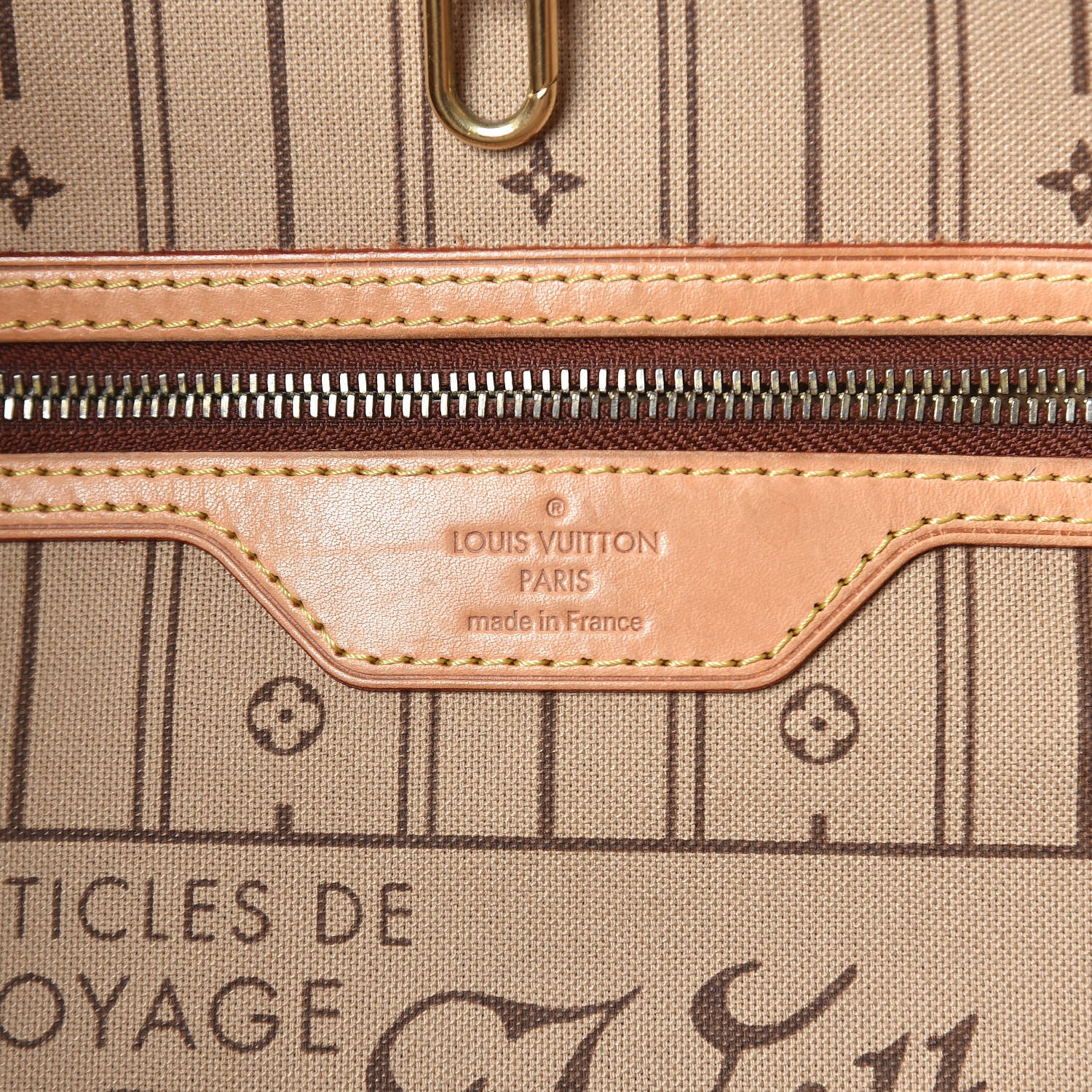 Louis Vuitton Monogram Neverfull MM 6 of 17