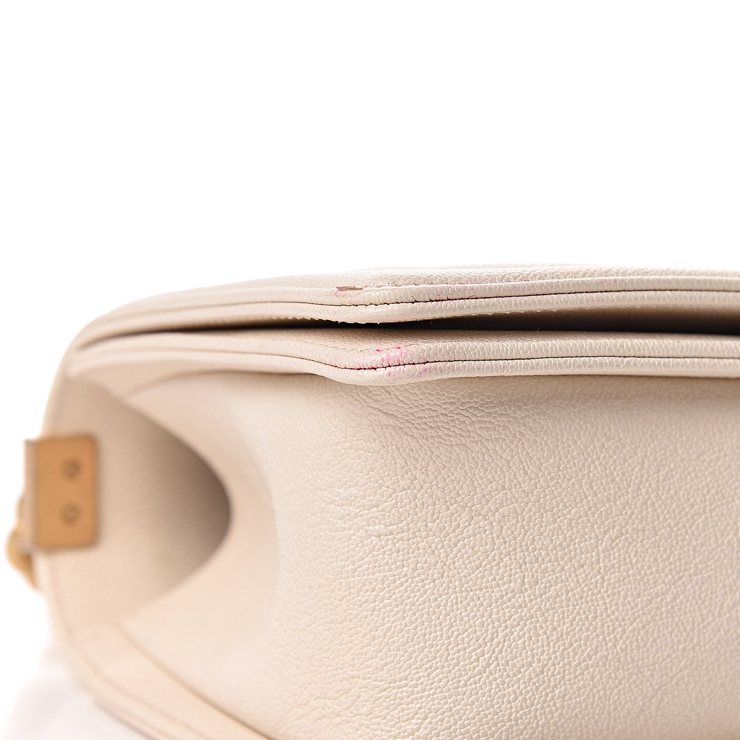 Chanel Caviar Quilted Medium Boy Flap Ivory 9 of 11