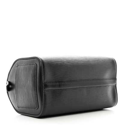 Louis Vuitton Epi Speedy 25 Black 4 of 14