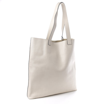 Gucci Calfskin Mens Logo Tote White 3 of 12
