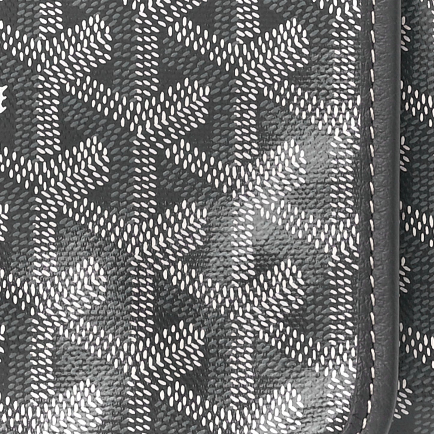 Goyardine Plumet Wallet Clutch Grey