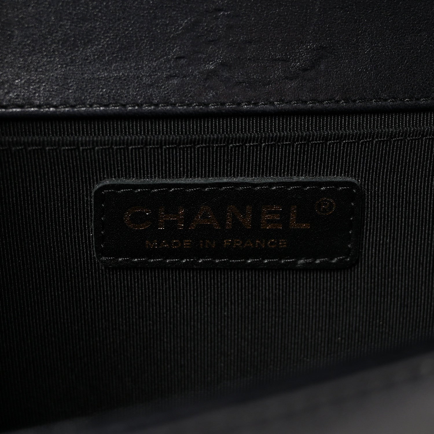 Chanel Lambskin Quilted Medium Boy Flap Black 6 of 10