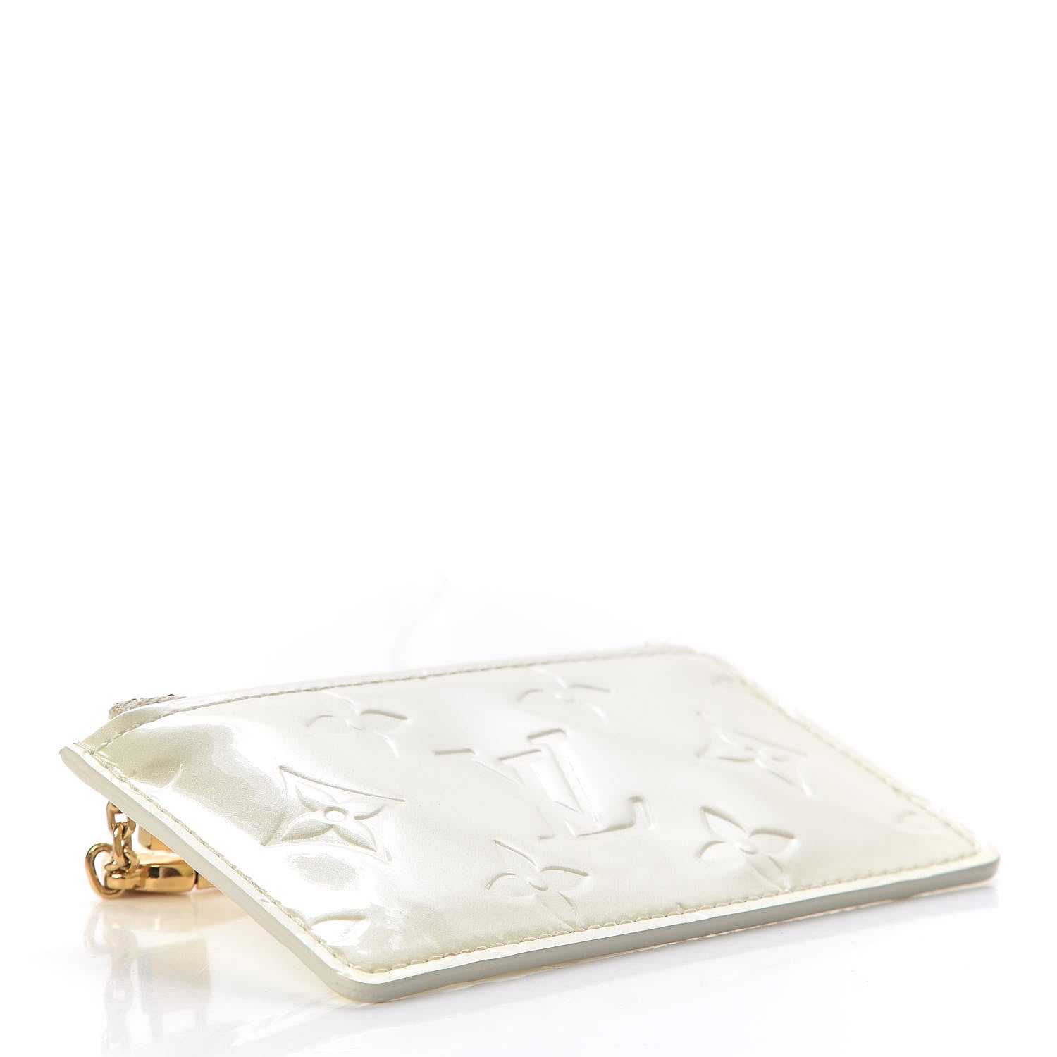 Louis Vuitton Vernis Key Pouch Perle 4 of 6