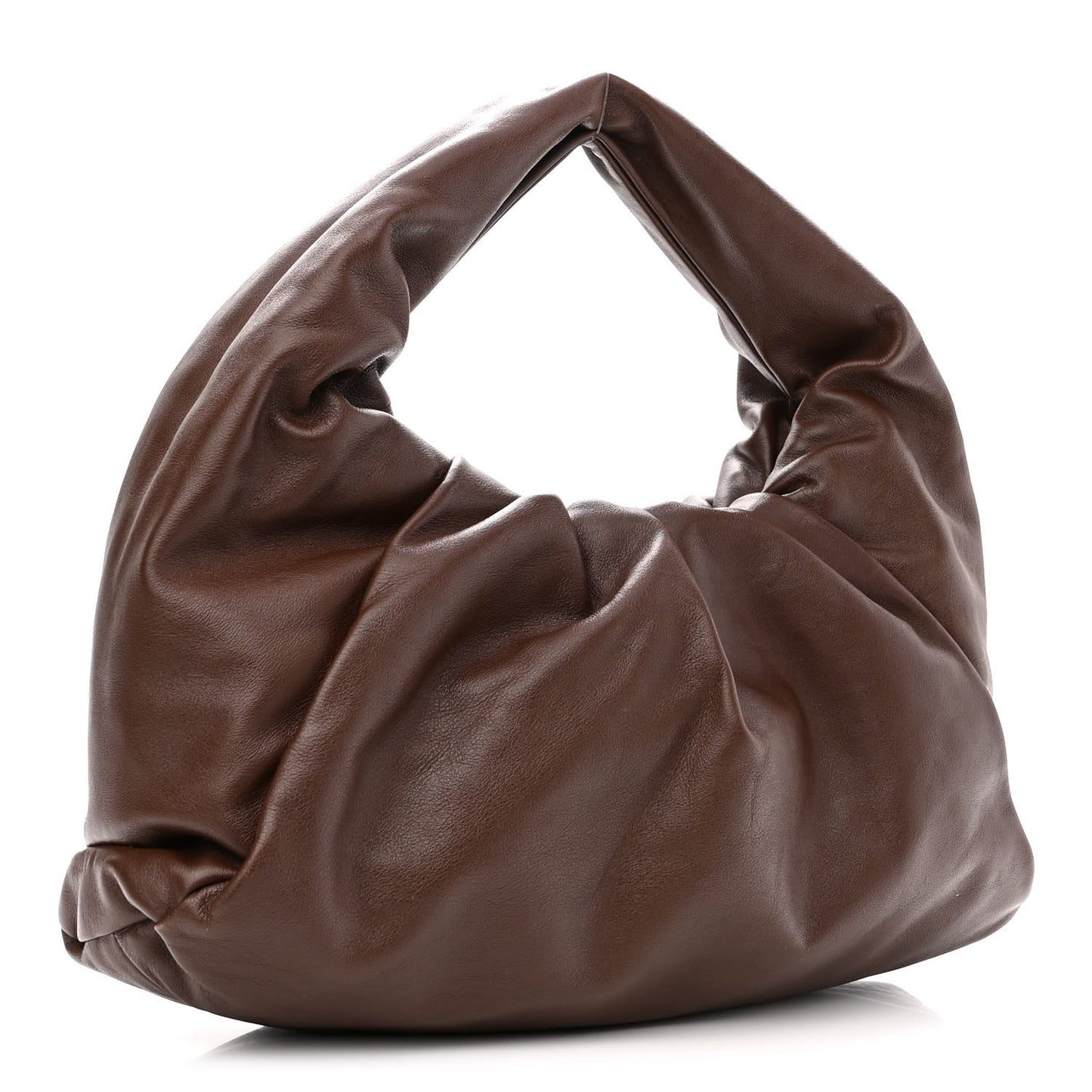 Smooth Butter Calfskin Small The Shoulder Pouch Brownie