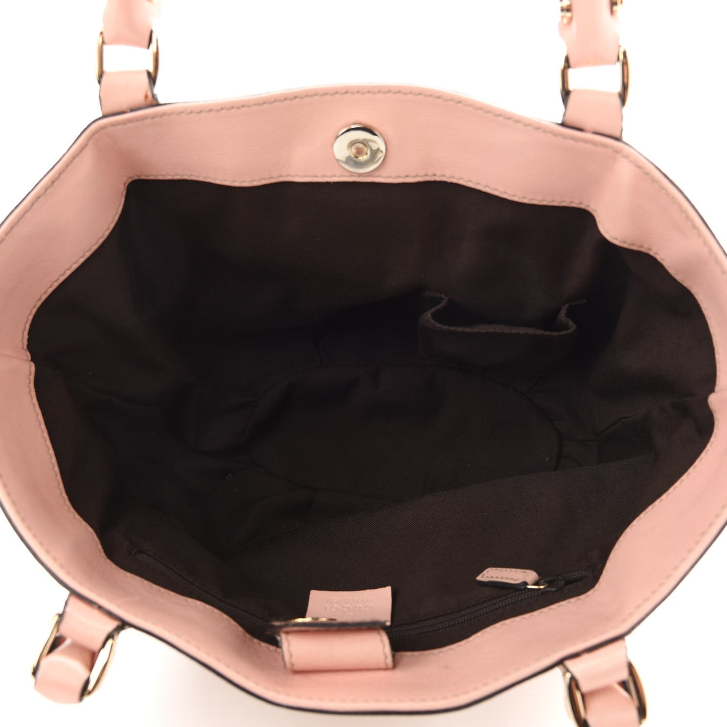 Monogram Small Gold D Ring Tote Pink