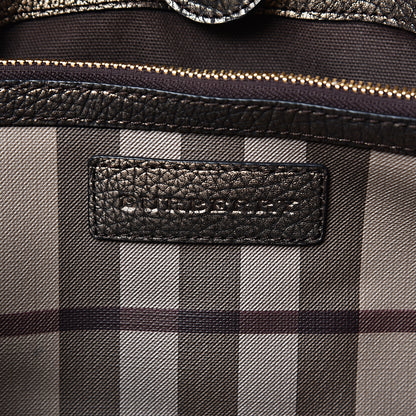 Burberry Smoked Check Small Canterbury Tote Anthracite 5 of 17