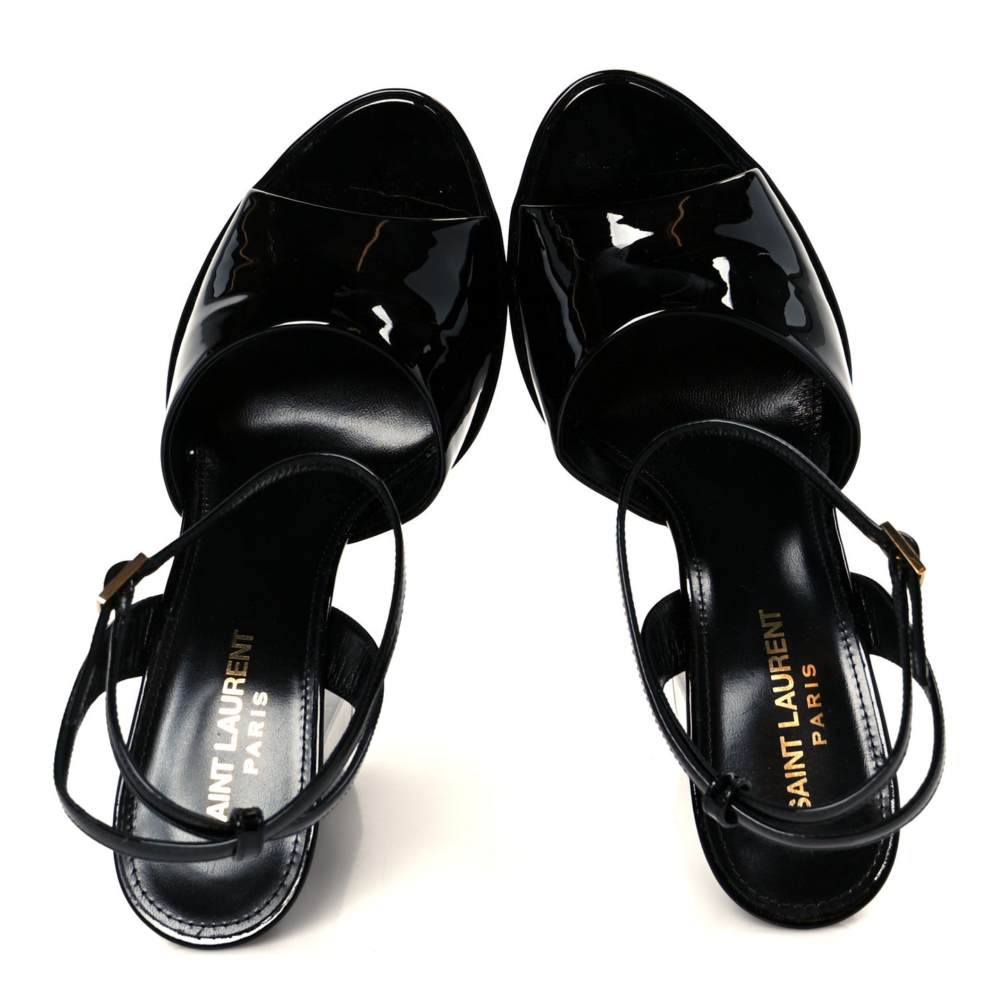 Vernice Grupy Sexy 95 Tanouk Platform Sandals 38 Black