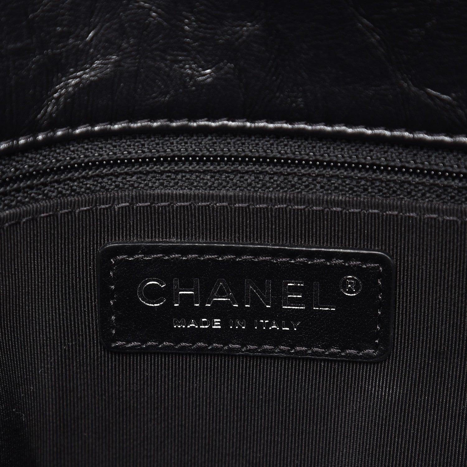 Chanel Crackled Aged Calfskin Big Bang Flap Black 6 of 8