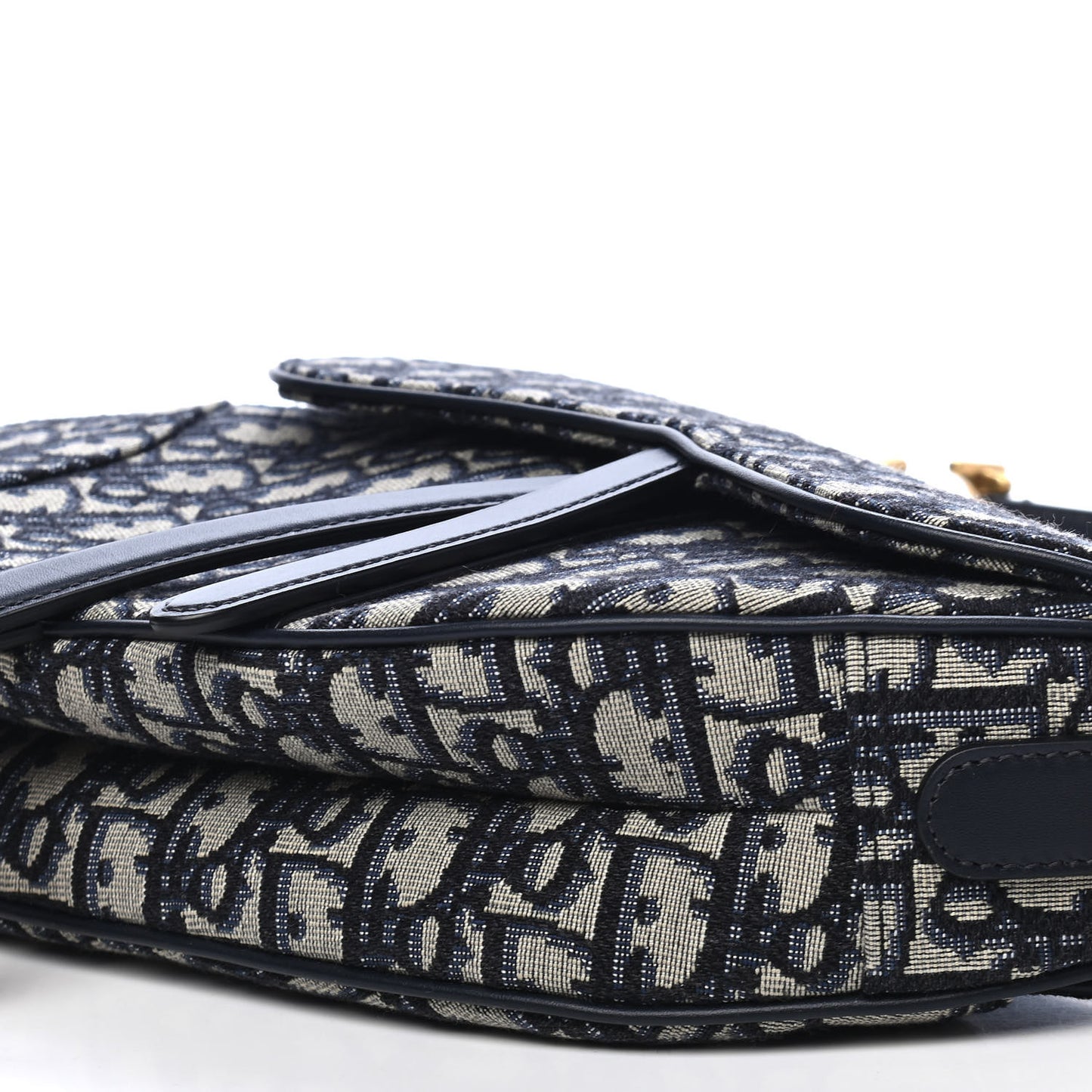 Oblique Saddle Bag Blue