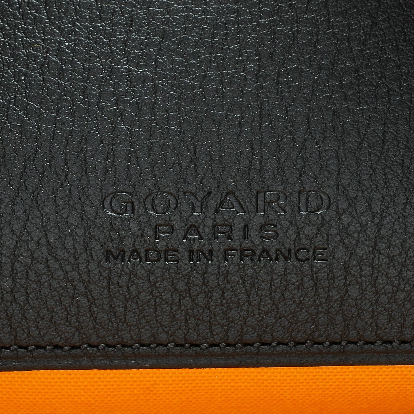 Goyardine Senat Pochette MM Black Gold