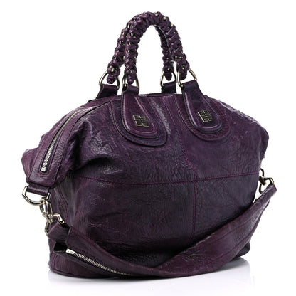 Givenchy Wrinkled Lambskin Medium Nightingale Purple 3 of 9