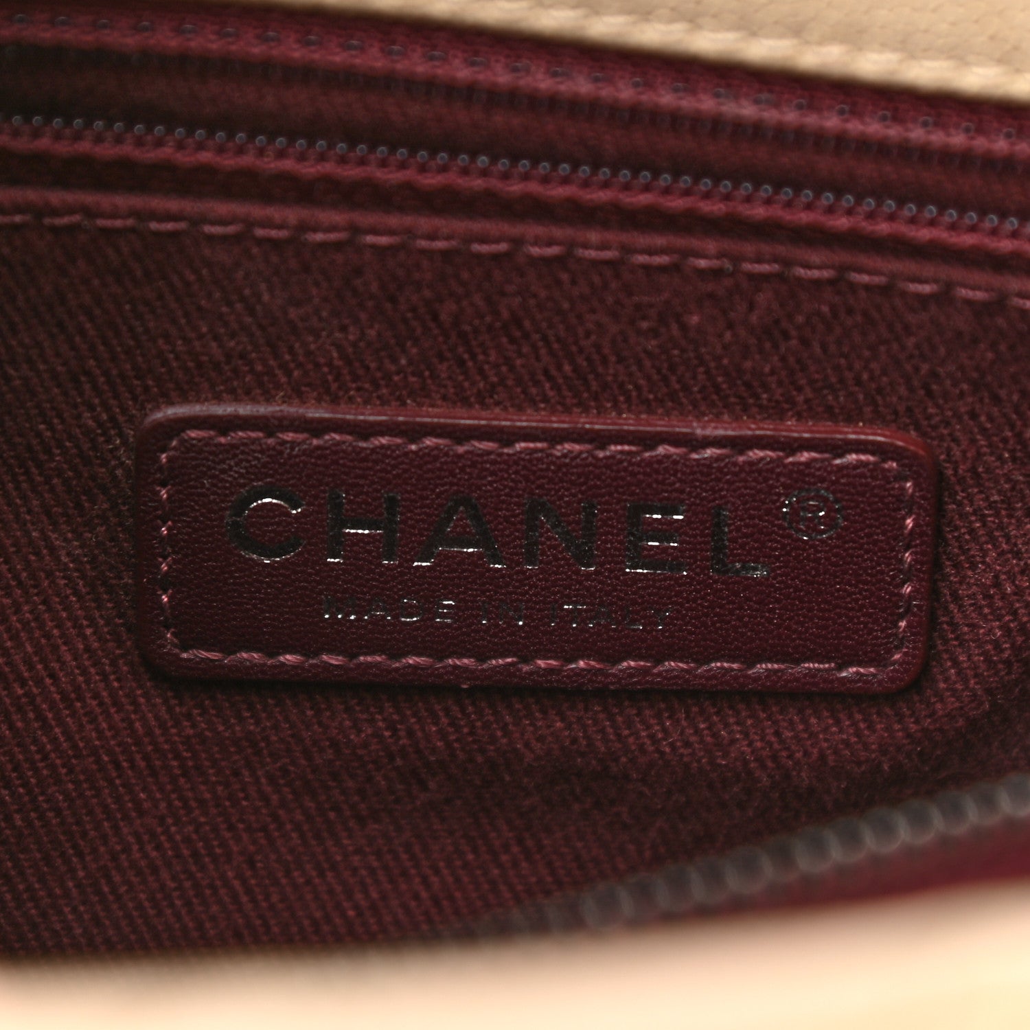 Chanel Caviar Quilted Medium Coco Handle Flap Light Beige 5 of 9