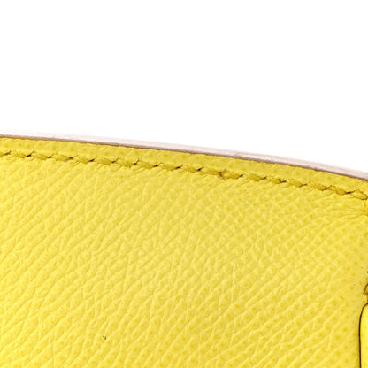 Hermes Epsom BIRKIN 30 Lime 17 of 20