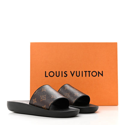 Louis Vuitton Monogram Sunbath Slide Sandals 36 8 of 8