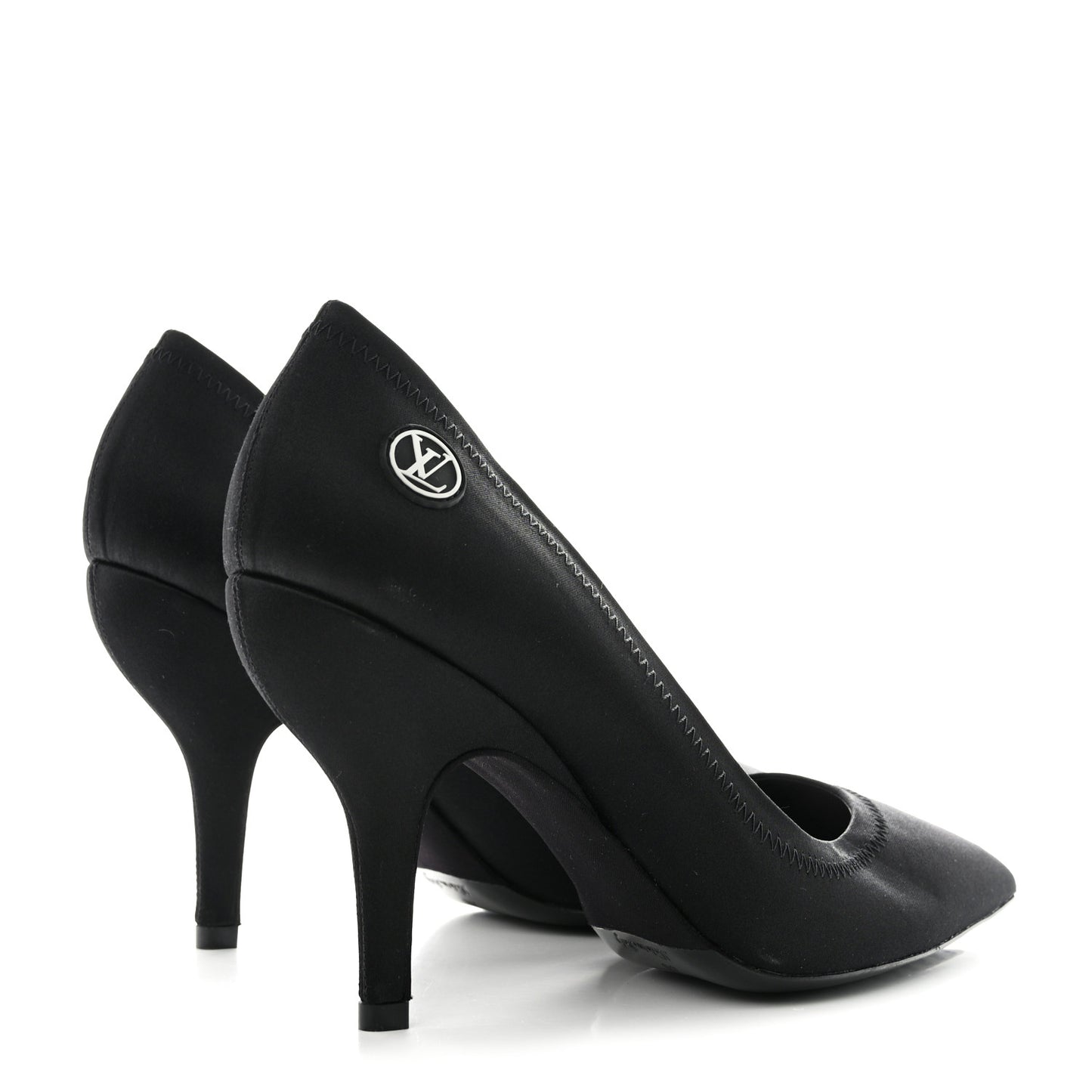 Satin Archlight Pumps 38 Black