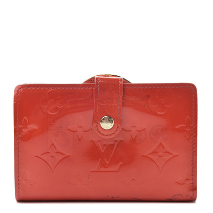 Louis Vuitton Vernis French Purse Wallet Pomme D'Amour 1 of 14
