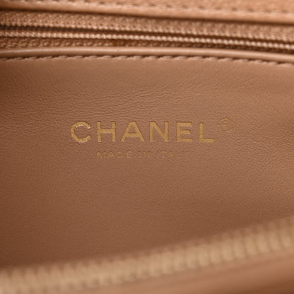 Chanel Caviar Quilted Small Coco Handle Flap Beige 6 of 13