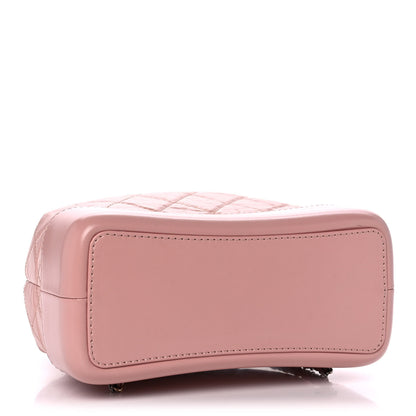 Chanel Aged Calfskin Quilted Small Gabrielle Backpack Pink 4 of 10