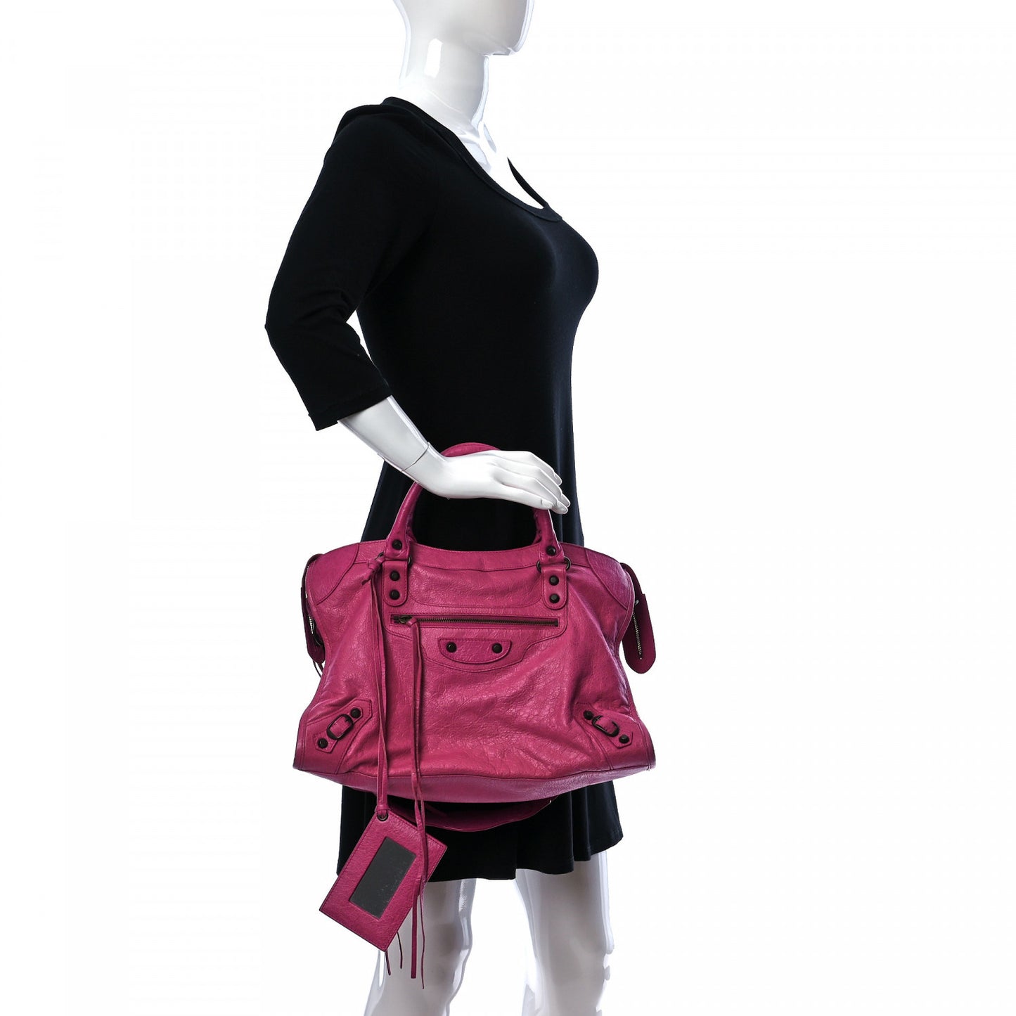Agneau Classic Hardware City Cyclamen Fucsia
