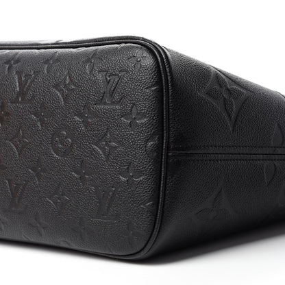Louis Vuitton Empreinte Monogram Giant Neverfull MM Black 7 of 11