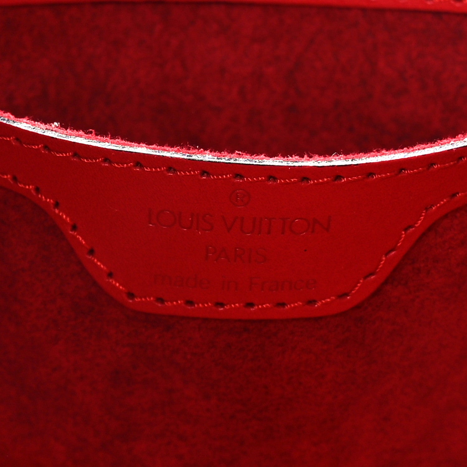 Louis Vuitton Epi Saint Jacques PM Castillan Red 6 of 8