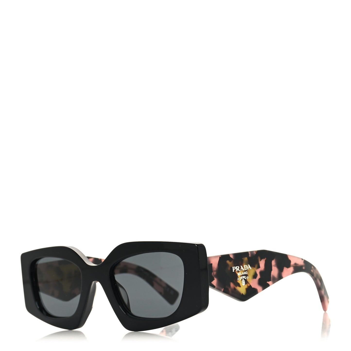 Acetate Square Sunglasses SPR 15Y Slate Gray