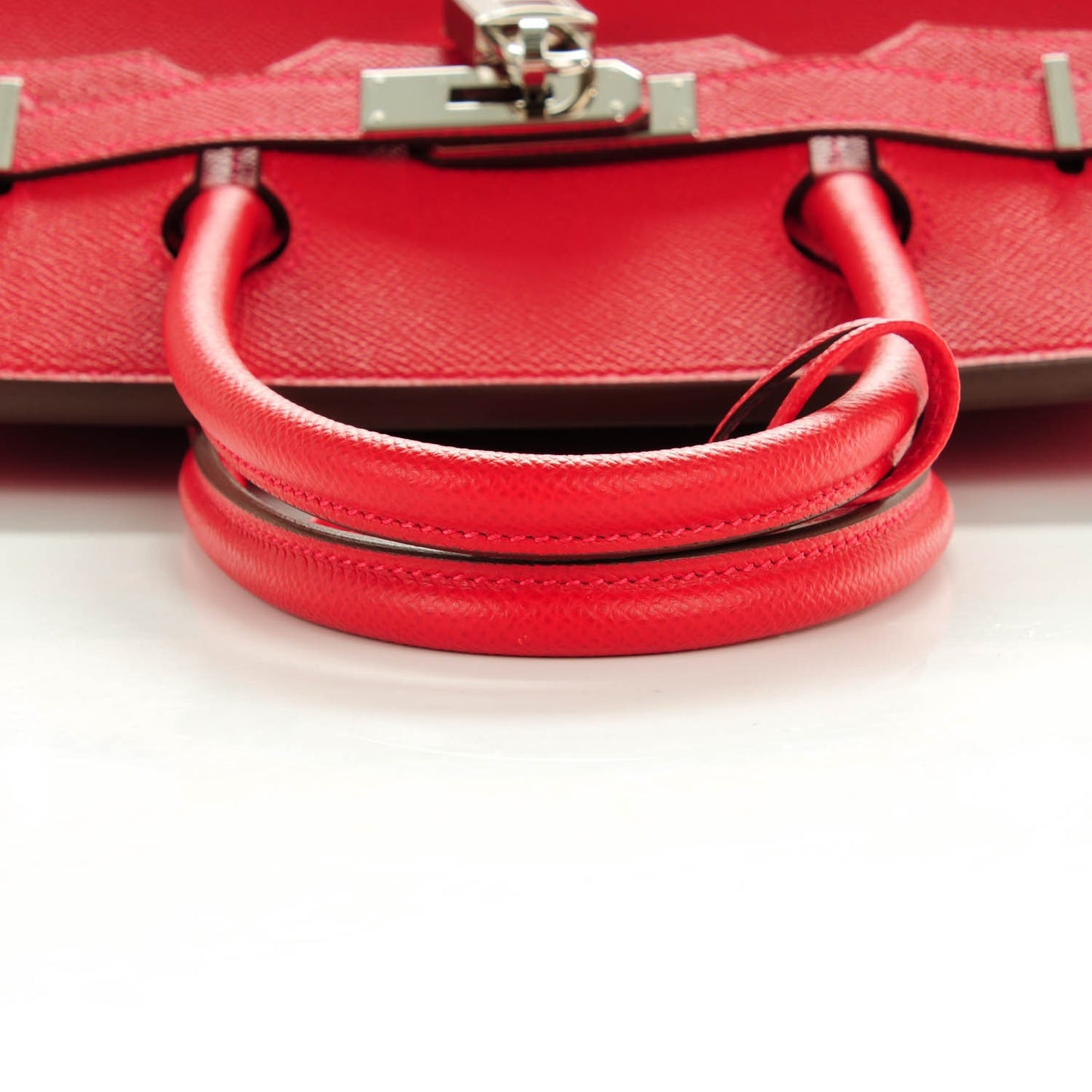 Epsom Birkin 30 Rouge Casaque
