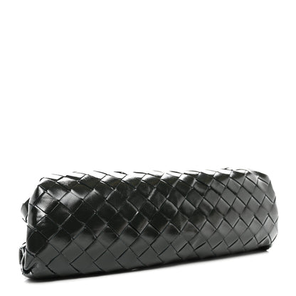 Bottega Veneta Patent Nappa Intrecciato Teen Jodie Pouch Dark Green 4 of 7