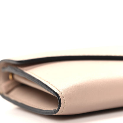 Fendi Vitello Cruise F is Fendi Continental Envelope Wallet on Chain Light Rose 9 of 11