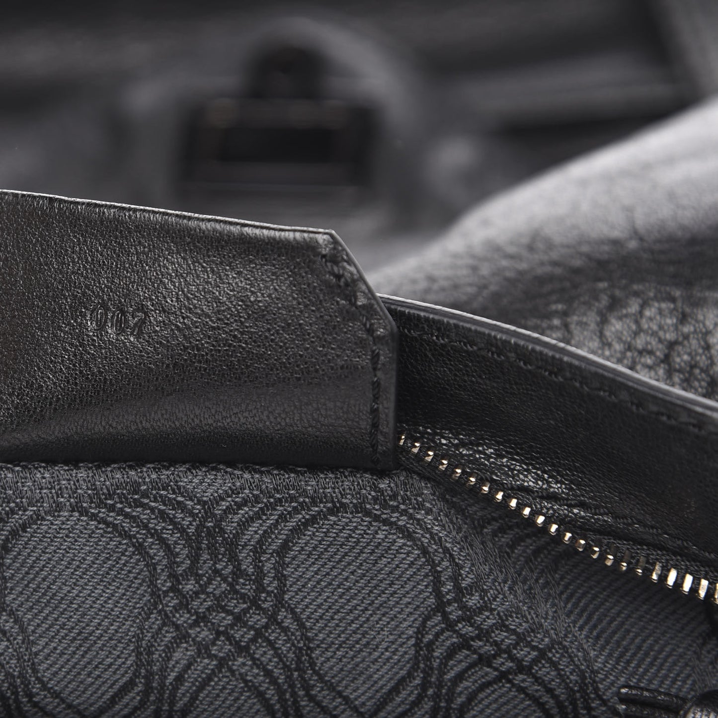 Lambskin PS1 Large Satchel Black