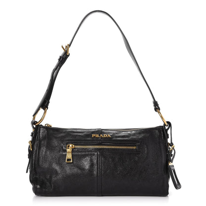 Prada Buffalo Shoulder Bag Nero Black 1 of 8