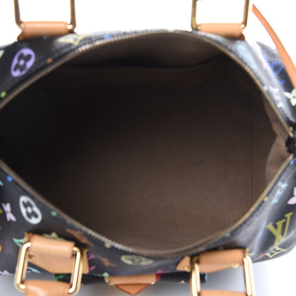Louis Vuitton Monogram Multicolor Speedy 30 Black 5 of 14