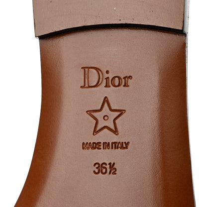 Christian Dior Calfskin D-Club Mule Sandal 36.5 Dark Denim 8 of 8