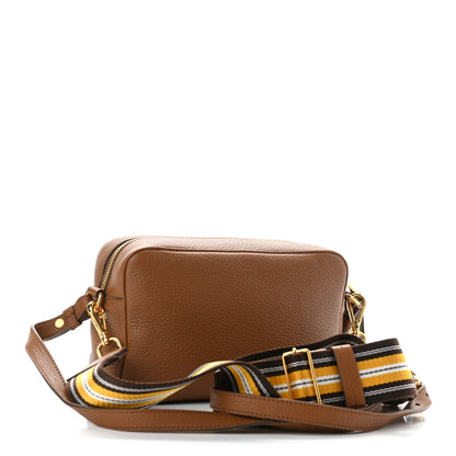 Prada Vitello Daino Camera Crossbody Cannella 3 of 9