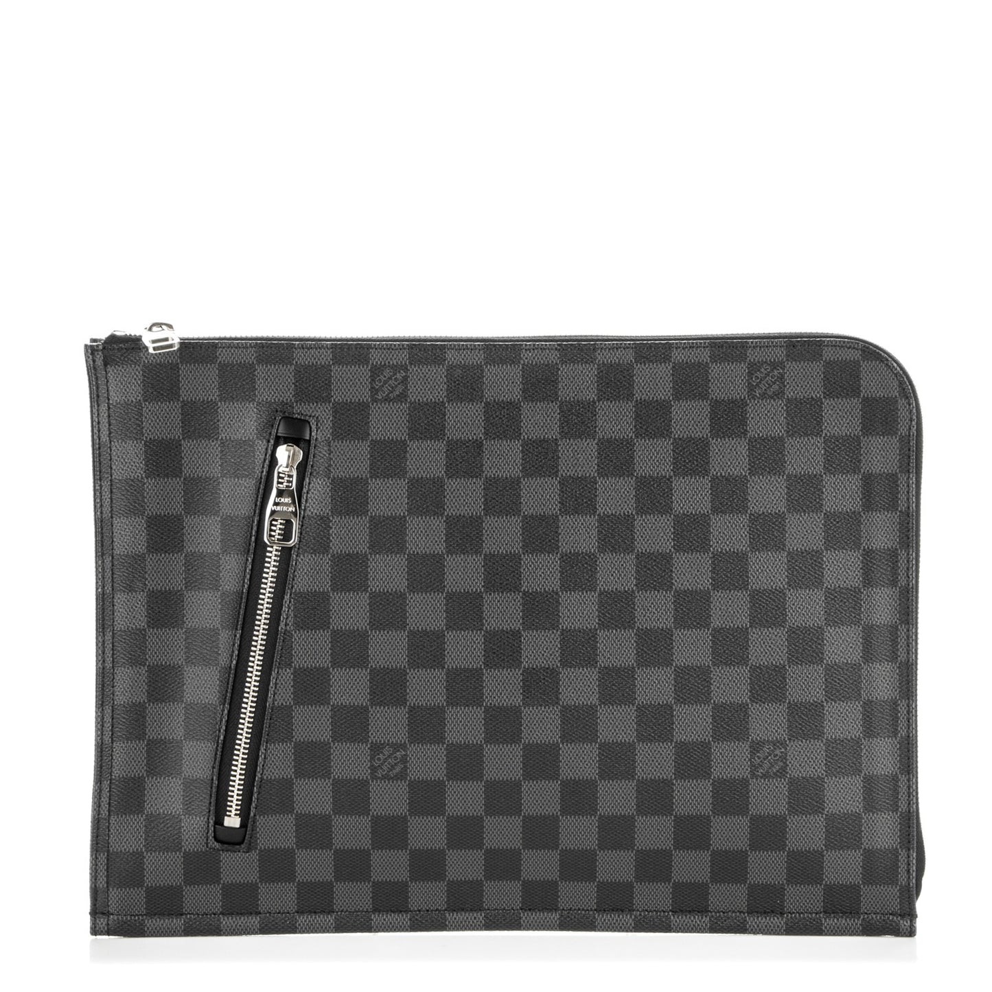 Damier Graphite Poche Documents Holder
